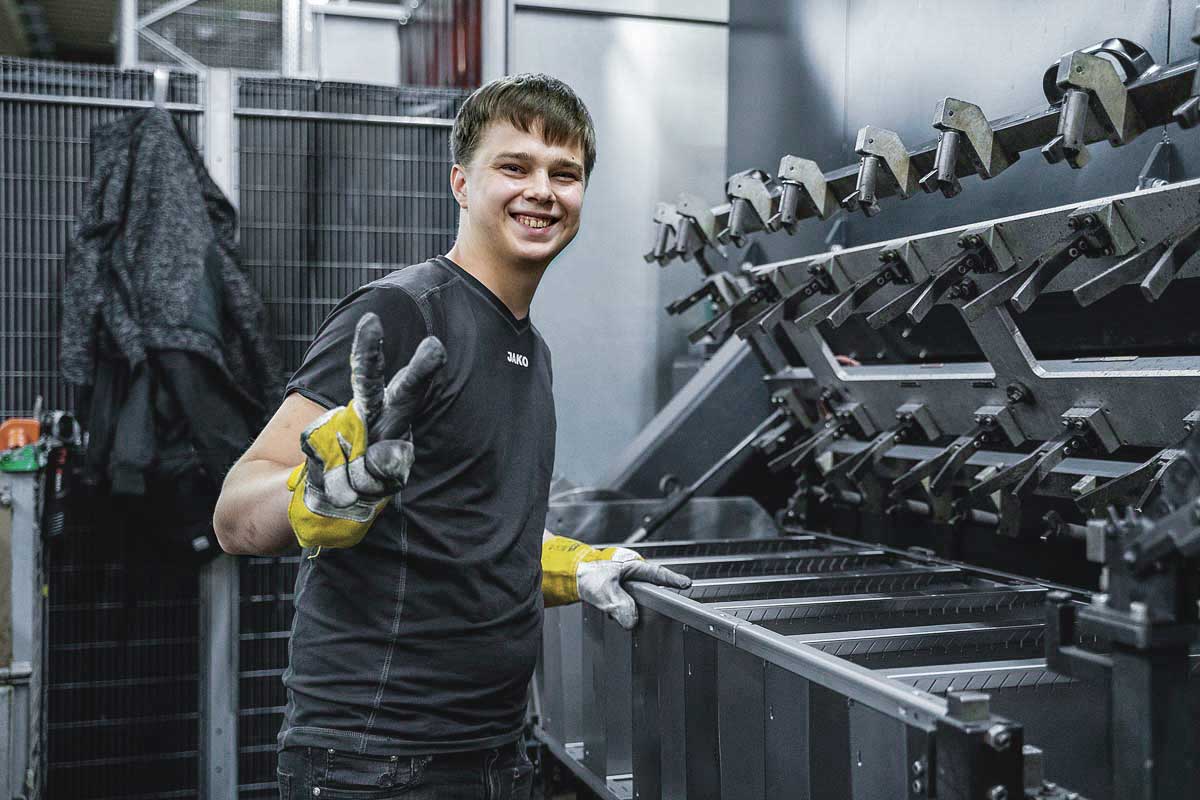 Produktion bei Weber